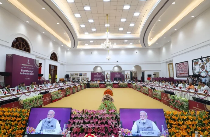 नीति आयोग में धामी ने रखा विकसित उत्तराखंड का विजन, हिमालयी राज्यों के लिए विशेष नीति समर्थन की मांग
