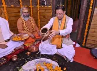 मुख्यमंत्री ने वृद्ध जागेश्वर में की पूजा-अर्चना, प्रदेश की सुख-समृद्धि एवं जनकल्याण की कामना की।