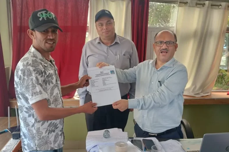 मुख्यमंत्री के निर्देश पर चार दिन से लंबित ठेकेदारी पंजीकरण का हुआ तत्काल समाधान
