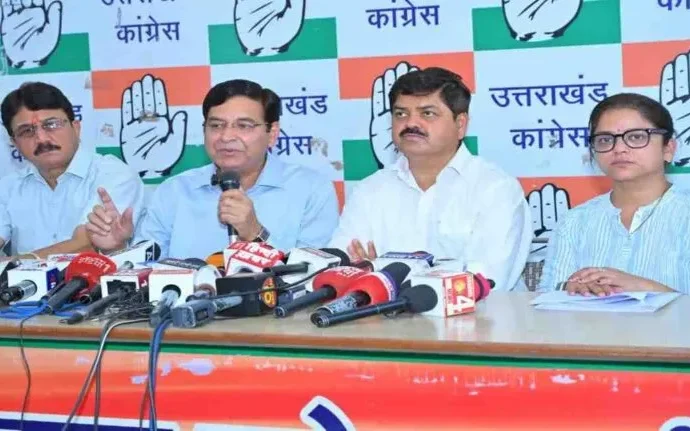 धामी सरकार के पांच साल पर कांग्रेस का हमला, गणेश गोदियाल बोले— “जनता नहीं, हाईकमान की पसंद से बने मुख्यमंत्री”