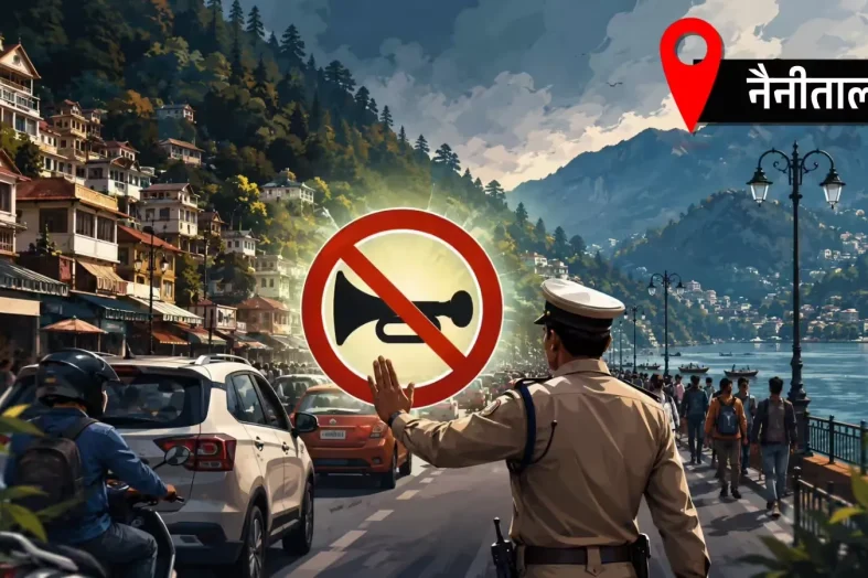 नैनीताल मॉल रोड बनेगी ‘नो हॉर्न ज़ोन’, 1 अगस्त से हॉर्न बजाने पर रहेगा पूर्ण प्रतिबंध