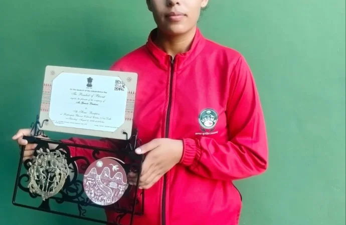 अल्मोड़ा की गर्विता भाकुनी को राष्ट्रीय सम्मान, राष्ट्रपति भवन के ‘एट होम’ रिसेप्शन में करेंगी शिरकत