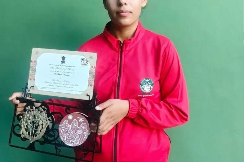 अल्मोड़ा की गर्विता भाकुनी को राष्ट्रीय सम्मान, राष्ट्रपति भवन के ‘एट होम’ रिसेप्शन में करेंगी शिरकत