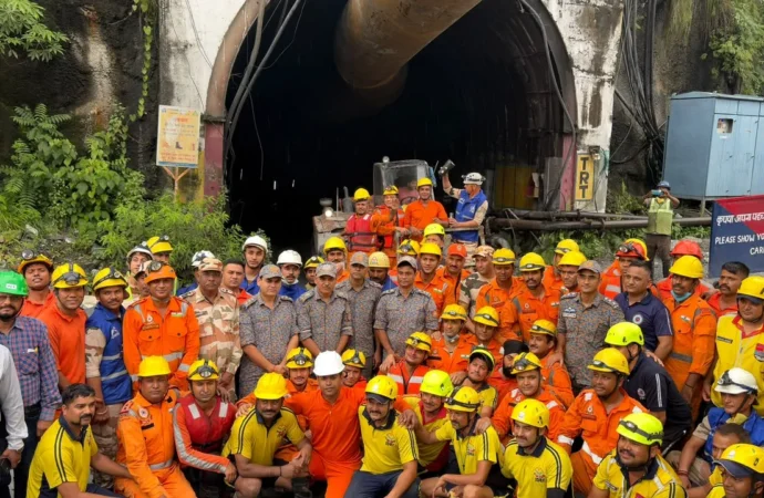 टीएचडीसी टनल रेस्क्यू अभियान पूर्ण, 12 श्रमिकों को सुरक्षित बाहर निकाला गया, 10 की दुखद मौत