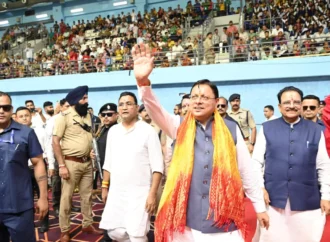 मुख्यमंत्री श्री पुष्कर सिंह धामी ने राष्ट्रीय खेल दिवस पर उत्तराखण्ड राज्य क्रीड़ा विश्वविद्यालय के प्रथम चरण के निर्माण कार्यों का किया शिलान्यास