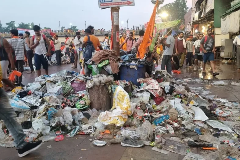 कांवड़ मेला खत्म होते ही हरिद्वार में सफाई अभियान तेज, 7 हजार मीट्रिक टन कचरा हटाने में जुटा निगम
