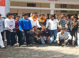 DAV PG कॉलेज में सौरभ सेमवाल और DBS कॉलेज में अभिनव कफलिया को NSUI ने बनाया अध्यक्ष पद का प्रत्याशी