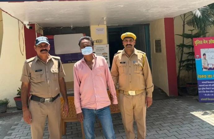 डोडा पाउडर तस्करी मामले में वांछित आरोपी गिरफ्तार, विकासनगर पुलिस की कार्रवाई
