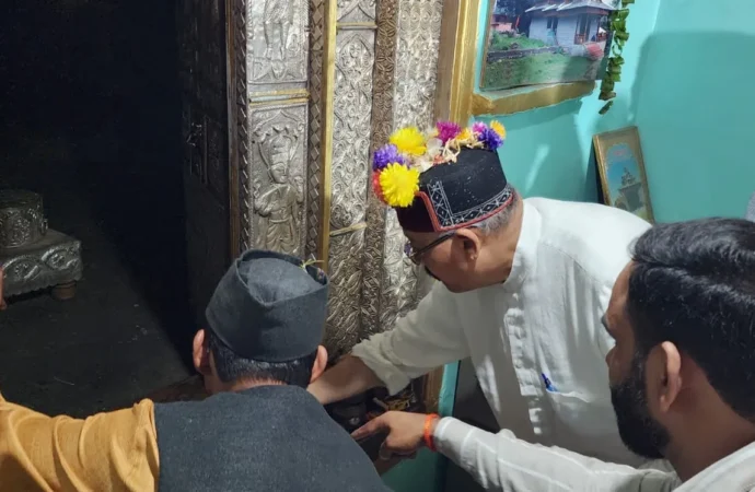 पर्यटन मंत्री महाराज ने किया राजकीय जागड़ा मेले का शुभारंभ पूजा अर्चना के बाद प्रदेश एवं देश की खुशहाली की कामना