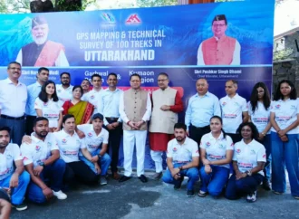 उत्तराखंड के 100 प्रमुख ट्रेकिंग रूट्स की होगी GPS/GIS मैपिंग, मुख्यमंत्री धामी ने अभियान दल को दिखाई हरी झंडी
