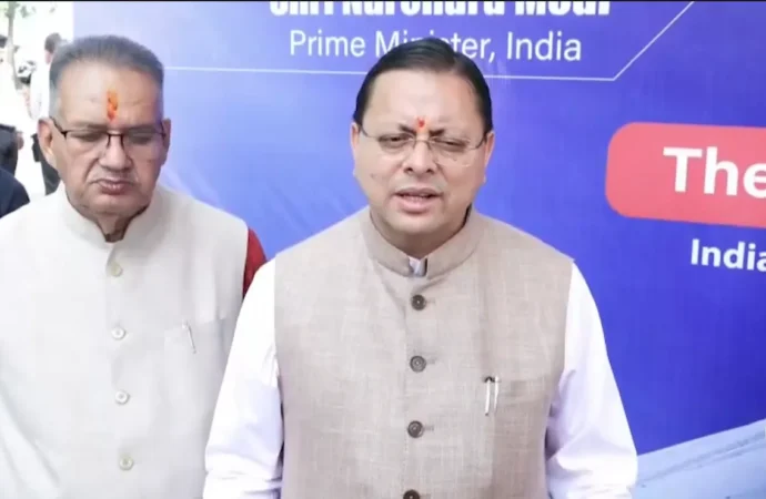 मुद्दाविहीन कांग्रेस का सहारा अब सिर्फ झूठ और भ्रम : मुख्यमंत्री धामी
