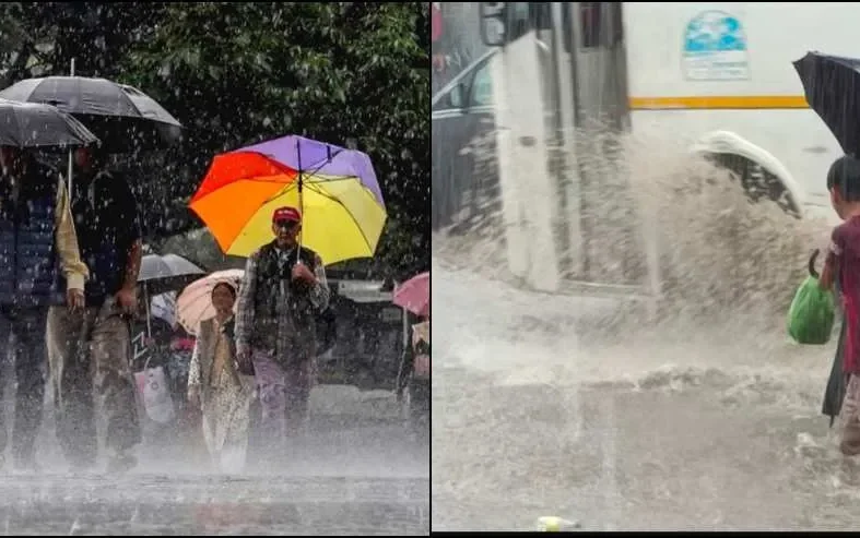 Uttarakhand Weather Update: पहाड़ों में बारिश और बिजली का यलो अलर्ट, मैदानी इलाकों में बढ़ेगा तापमान