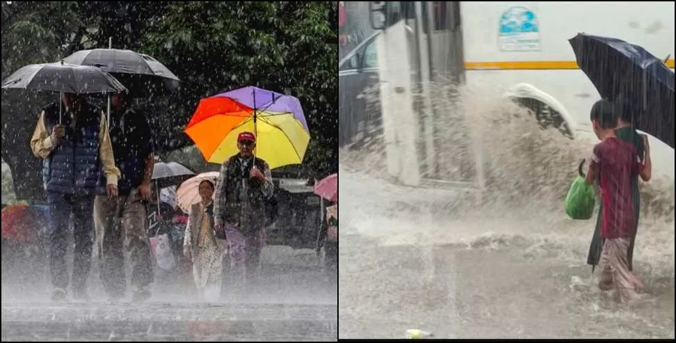 Uttarakhand Weather Update: पहाड़ों में बारिश और बिजली का यलो अलर्ट, मैदानी इलाकों में बढ़ेगा तापमान