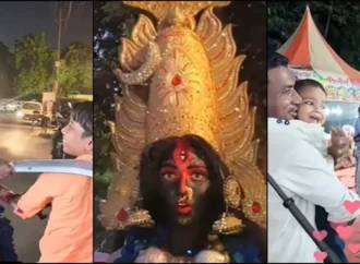 मां काली के रूप में रील बनाने पर विवाद, नीतू बिष्ट के खिलाफ प्रदर्शन
