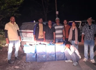 डिफेंस लेबल लगाकर लाई गई शराब की खेप, ऋषिकेश में क्रेटा कार से 10 पेटी अवैध शराब बरामद, एक गिरफ्तार