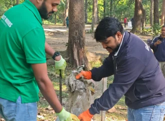 स्वच्छता ही सेवा अभियान के अंतर्गत लक्ष्मण सिद्ध मंदिर परिसर एवं वन क्षेत्र में चलाया स्वच्छता अभियान