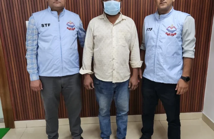 ऑनलाइन गेमिंग में मुनाफे का लालच देकर 1.77 करोड़ की साइबर ठगी, राजस्थान से आरोपी गिरफ्तार