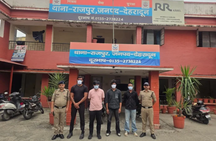 देहरादून में पुलिस का ‘ऑपरेशन नाइट स्ट्राइक’: 27 लोग गिरफ्तार, 39 वाहन सीज