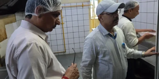 खाद्य सुरक्षा को लेकर सख्त हुई सरकार, UPES की मेस और कैफेटेरिया का निरीक्षण