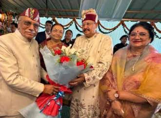 महाराज ने नवनियुक्त राज्यपाल डॉ. ढाल सिंह बिसेन से की शिष्टाचार भेंट