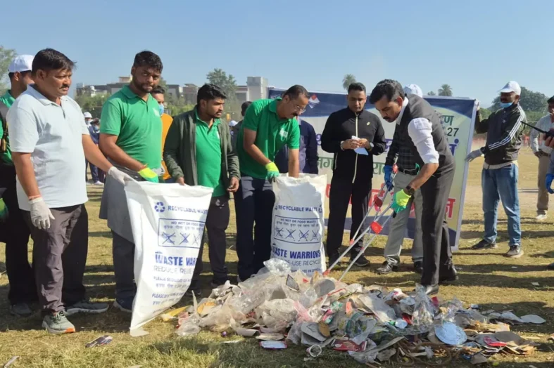 स्वच्छ सर्वेक्षण अभियान के तह्त शहर में चला विशेष सफाई अभियान, 40 टन कूड़ा उठाया गया
