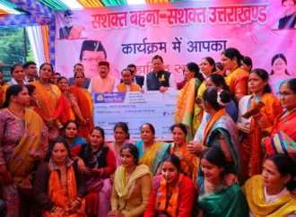 श्रीनगर में मुख्यमंत्री धामी का भव्य स्वागत, 9.13 करोड़ की 9 विकास योजनाओं की दी सौगात